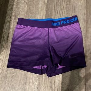 Nike pros combat dry fit shorts